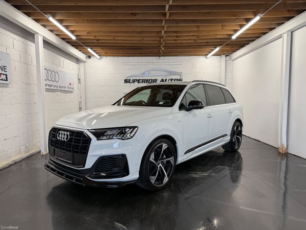 Audi Q7 SUV, Petrol Hybrid, 2021, White