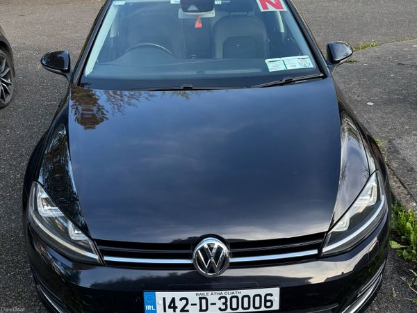 Volkswagen Golf Hatchback, Petrol, 2014, Black