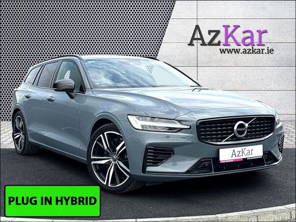Volvo V60 Estate, Petrol Plug-in Hybrid, 2022, Grey