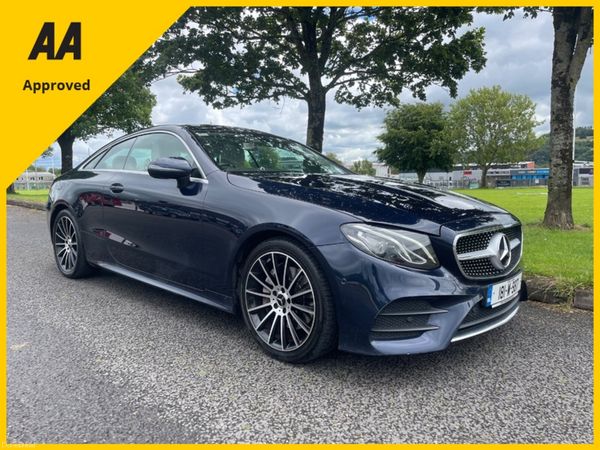 Mercedes-Benz E-Class Coupe, Diesel, 2018, Blue