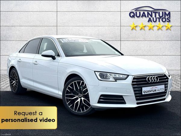 Audi A4 Saloon, Petrol, 2018, White