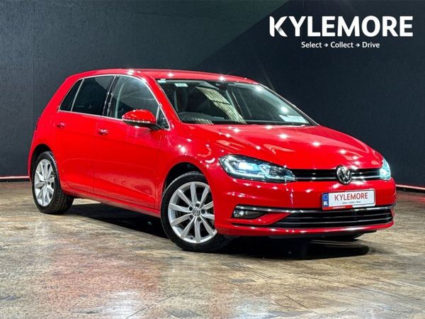 Volkswagen Golf Hatchback, Petrol, 2018, Red