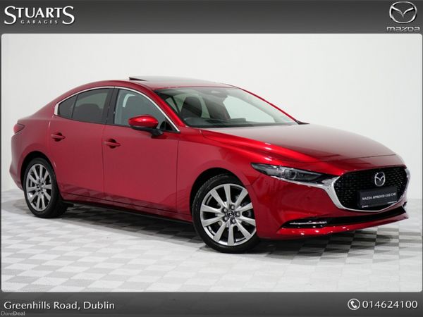 Mazda Mazda3 Saloon, Petrol, 2023, Red