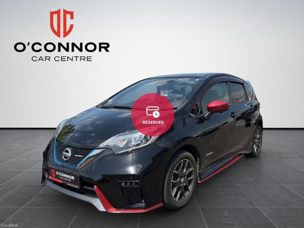 Nissan Note Hatchback, Petrol Hybrid, 2018, Black