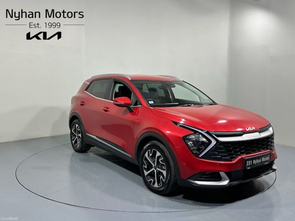 Kia Sportage SUV, Petrol Hybrid, 2023, Red