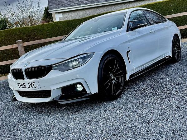 BMW 4-Series Hatchback, Petrol, 2018, White