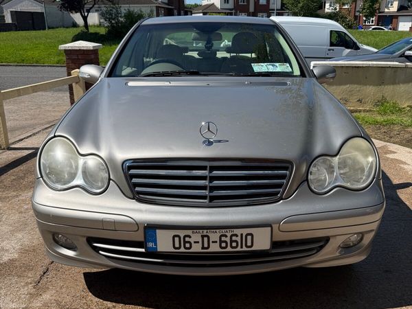 Mercedes-Benz C-Class Saloon, Petrol, 2006, Silver