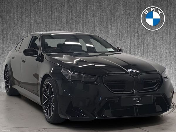 BMW M5 Saloon, Petrol Plug-in Hybrid, 2026, Black