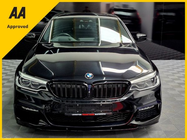 BMW 5-Series Saloon, Diesel, 2018, Black