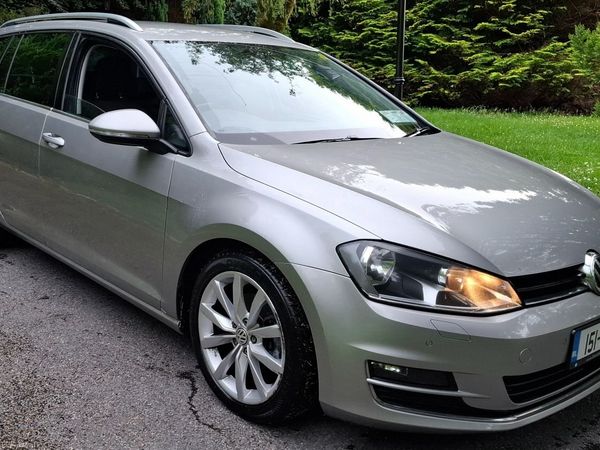 Volkswagen Golf Estate, Diesel, 2015, Silver