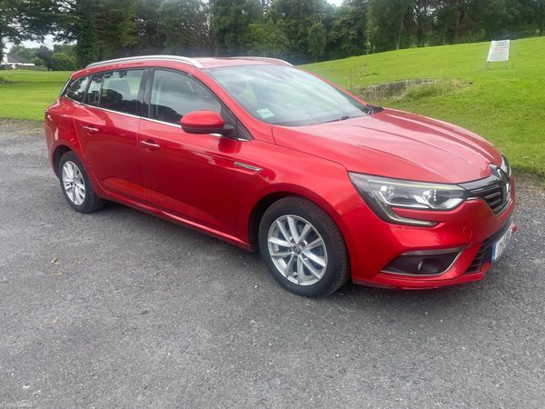 Renault Megane Estate, Diesel, 2017, Red