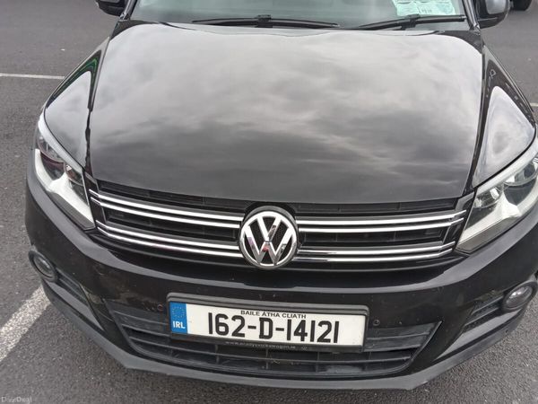 Volkswagen Tiguan SUV, Diesel, 2016, Black