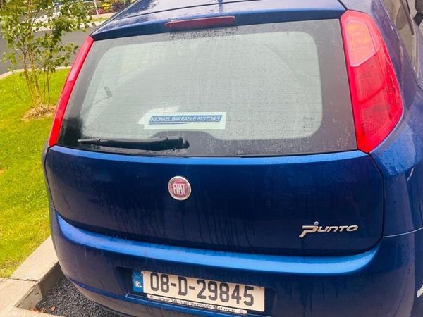 Fiat Punto Hatchback, Petrol, 2008, Blue