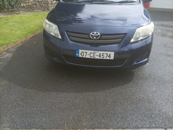 Toyota Corolla Saloon, Diesel, 2007, Blue