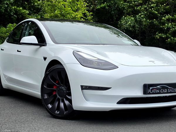 Tesla Model 3 Saloon, Electric, 2022, White