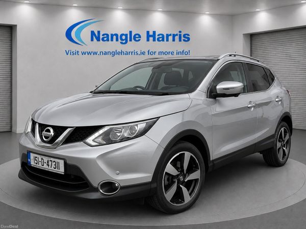 Nissan Qashqai Hatchback, Petrol, 2015, Silver