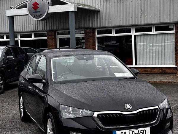 Skoda Scala Hatchback, Petrol, 2021, Black