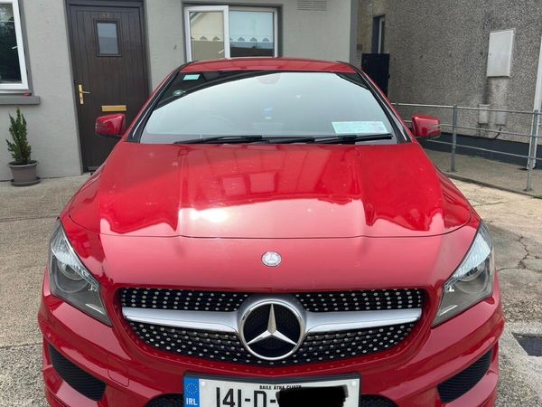 Mercedes-Benz CLA Saloon, Petrol, 2014, Red