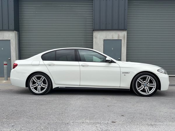 BMW 5-Series Saloon, Diesel, 2015, White