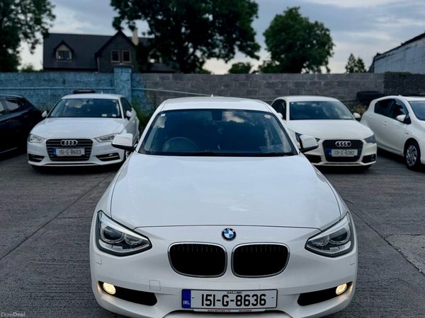 BMW 1-Series Hatchback, Petrol, 2015, White