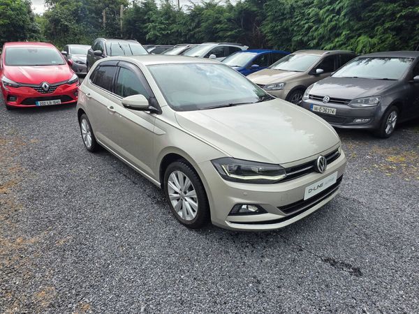 Volkswagen Polo Hatchback, Petrol, 2019, Gold
