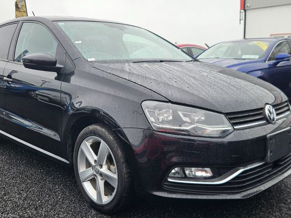 Volkswagen Polo Hatchback, Petrol, 2016, Black