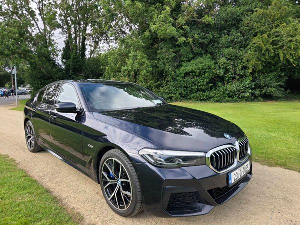 BMW 5-Series Saloon, Petrol Plug-in Hybrid, 2023, Black