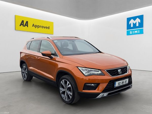 SEAT Ateca SUV, Diesel, 2018, Orange