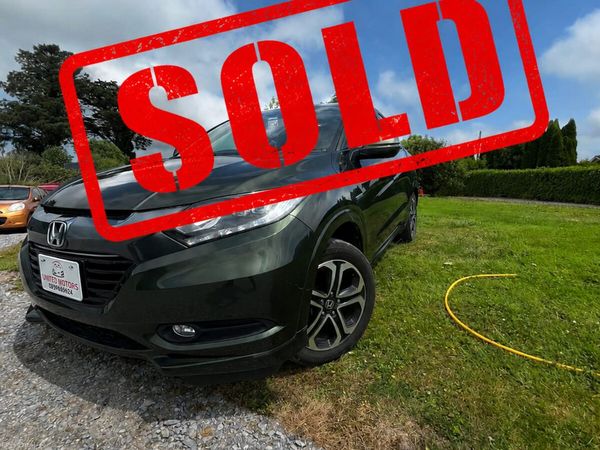 Honda Vezel SUV, Petrol Hybrid, 2015, Green