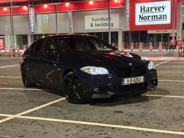 BMW 5-Series Saloon, Diesel, 2011, Blue