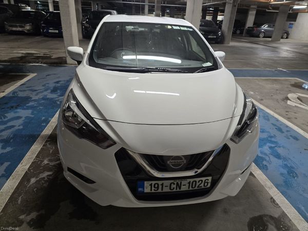 Nissan Micra Hatchback, Petrol, 2019, White
