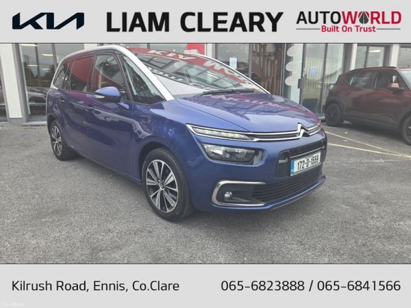 Citroen Grand C4 Picasso MPV, Diesel, 2017, Blue