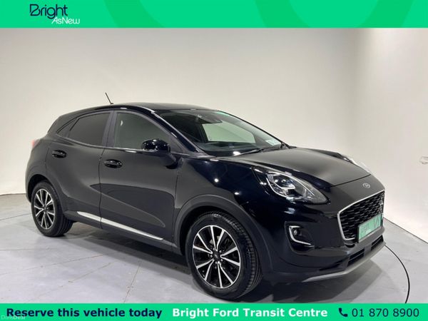 Ford Puma Van, Petrol Hybrid, 2023, Black