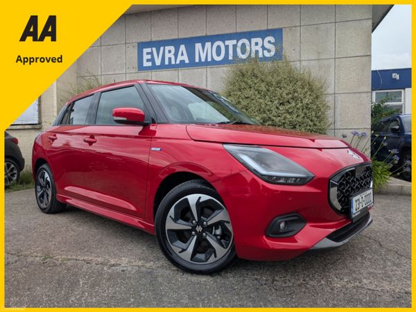 Suzuki Swift Hatchback, Petrol Hybrid, 2023, Red