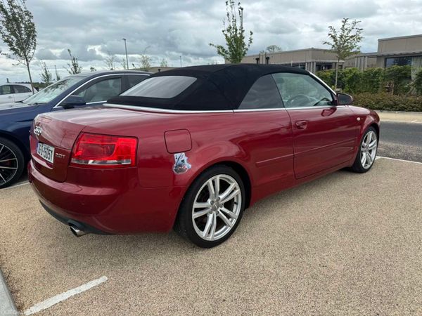 Audi A4 Convertible, Petrol, 2006, Red