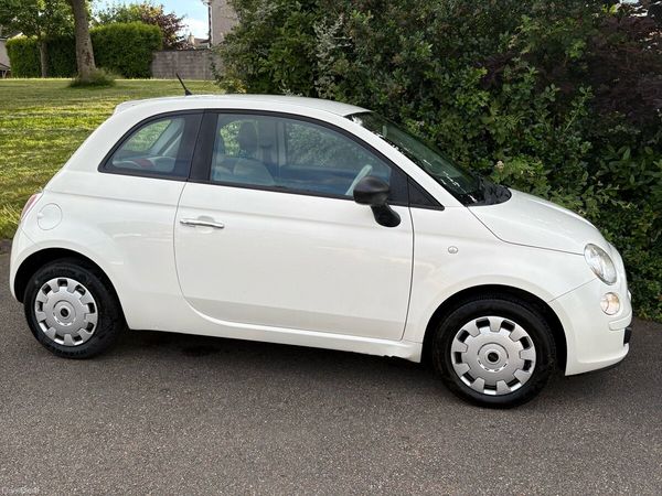 Fiat 500 Hatchback, Petrol, 2012, White
