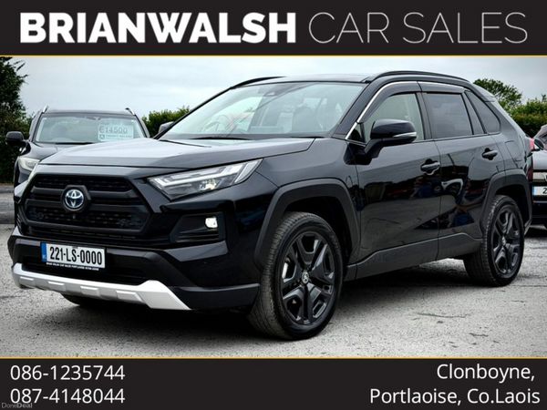 Toyota RAV4 SUV, Petrol Hybrid, 2022, Black