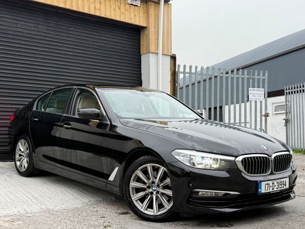BMW 5-Series Saloon, Diesel, 2017, Black