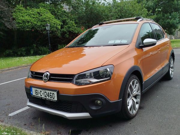Volkswagen Polo Hatchback, Petrol, 2016, Orange