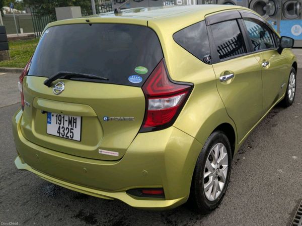 Nissan Note Hatchback, Petrol Hybrid, 2019, Green