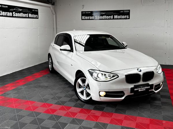 BMW 1-Series Hatchback, Petrol, 2015, White