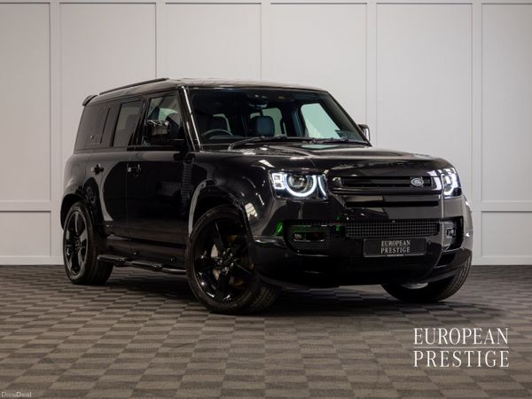 Land Rover Defender SUV, Petrol Plug-in Hybrid, 2023, Black