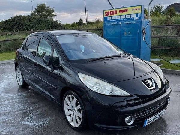Peugeot 207 Hatchback, Diesel, 2008, Black