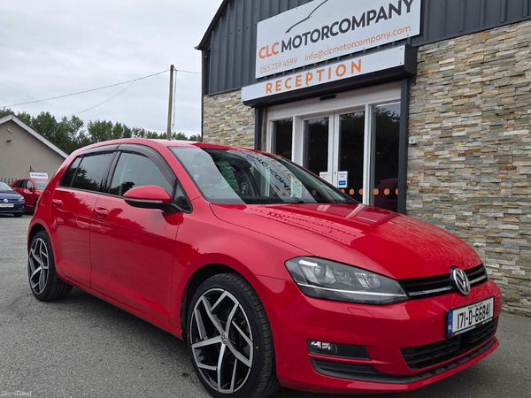 Volkswagen Golf Hatchback, Petrol, 2017, Red