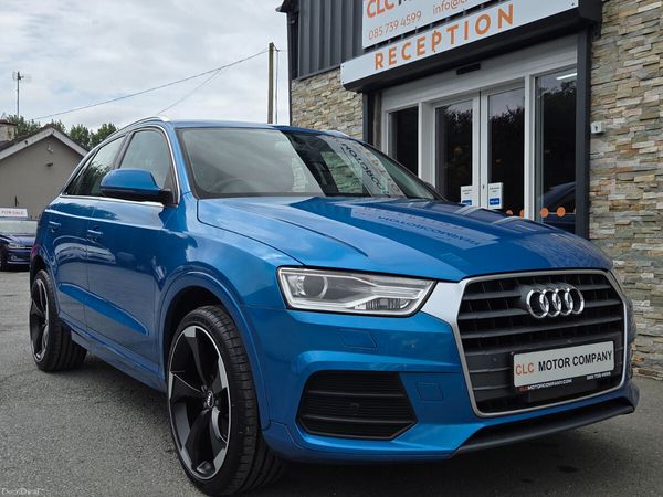 Audi Q3 Hatchback, Petrol, 2015, Blue