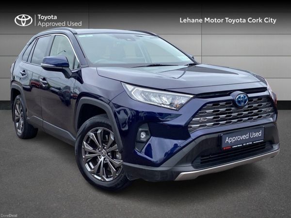 Toyota RAV4 SUV, Petrol Hybrid, 2023, Blue