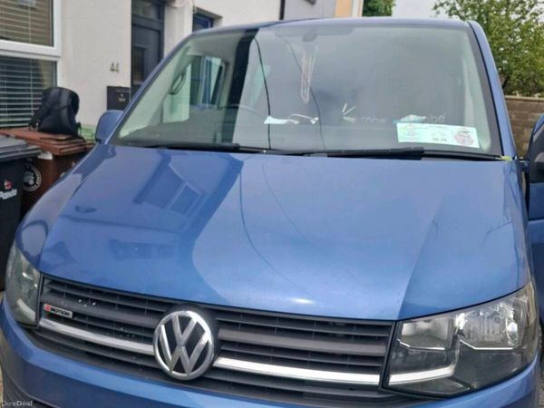 Volkswagen Transporter Van With Side Windows, Diesel, 2017, Blue