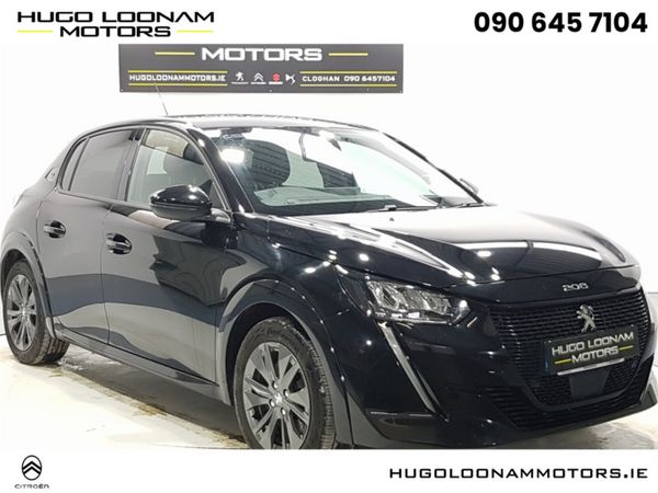 Peugeot 208 Hatchback, Electric, 2022, Black