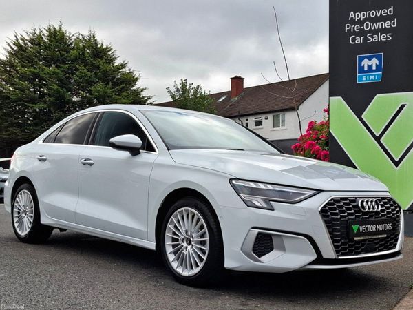 Audi A3 Saloon, Petrol, 2021, White