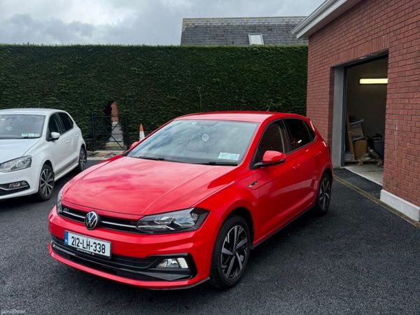 Volkswagen Polo Hatchback, Petrol, 2021, Red